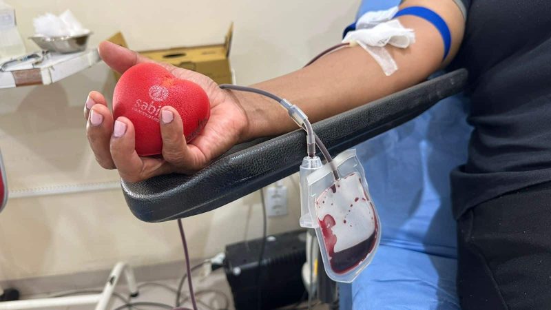Hemoraima intensifica apelo por doações de sangue durante as festas de fim de ano 1 Doacao de Sangue no fim de ano Ascom Sesau 2
