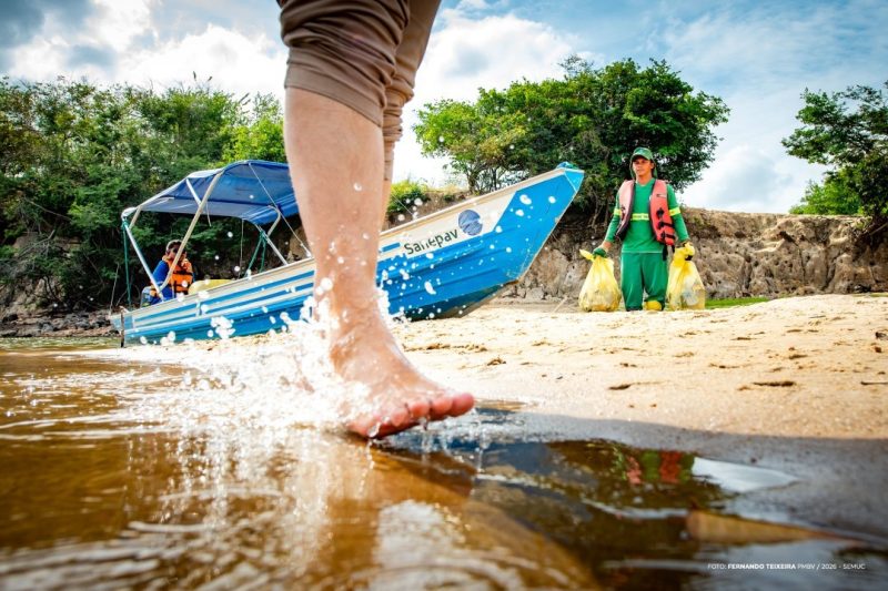 Prefeitura reforça limpeza de praias e rios em Boa Vista 1 Capa16