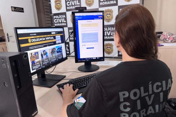 Delegacia Virtual expande atendimentos em 2025 e reforça a atuação investigativa da Polícia Civil 1 Delegacia Vitual Ascom PCRR