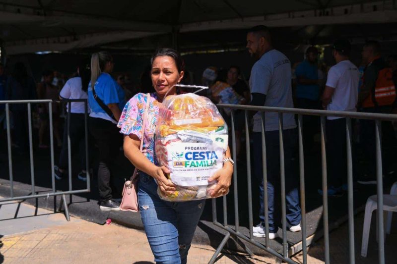 Entrega da Cesta da Familia no Sul do Estado Arquivo Ascom Setrabes 2
