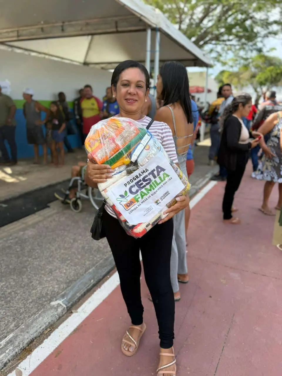 Entregas do Cesta da Familia em Boa Vista Ascom Setrabes 5