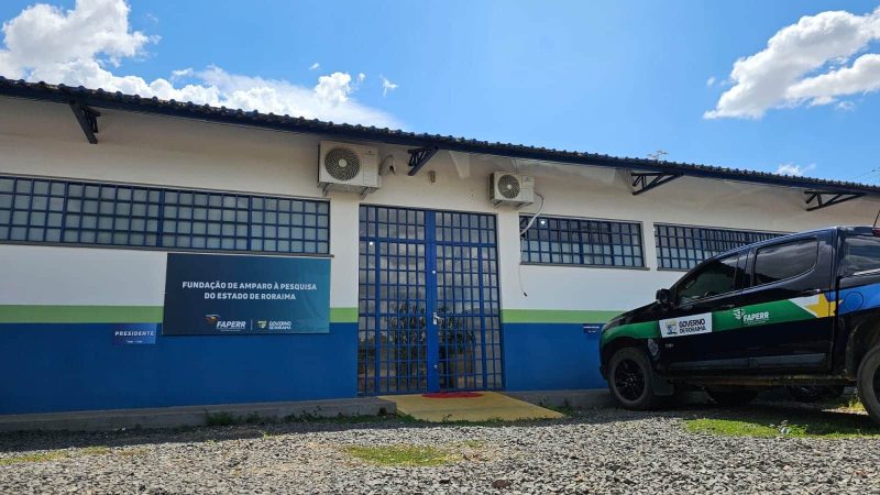 Faperr anuncia edital público de extensão tecnológica e inovação em Roraima 1 Fachada Faperr Ascom Faperr