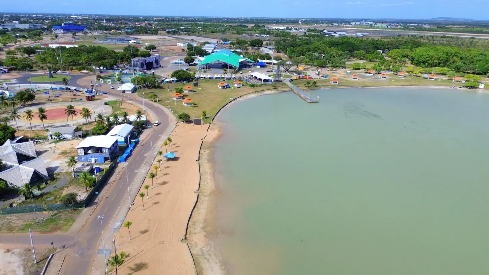 Fotos de Drone do Parque Anaua William Roth Secom RR 2