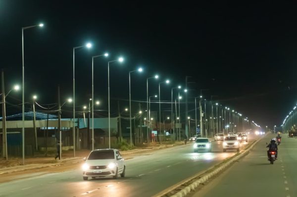 Governo de Roraima entrega primeira etapa da iluminacao publica em trecho urbano da RR 205 Ederson B