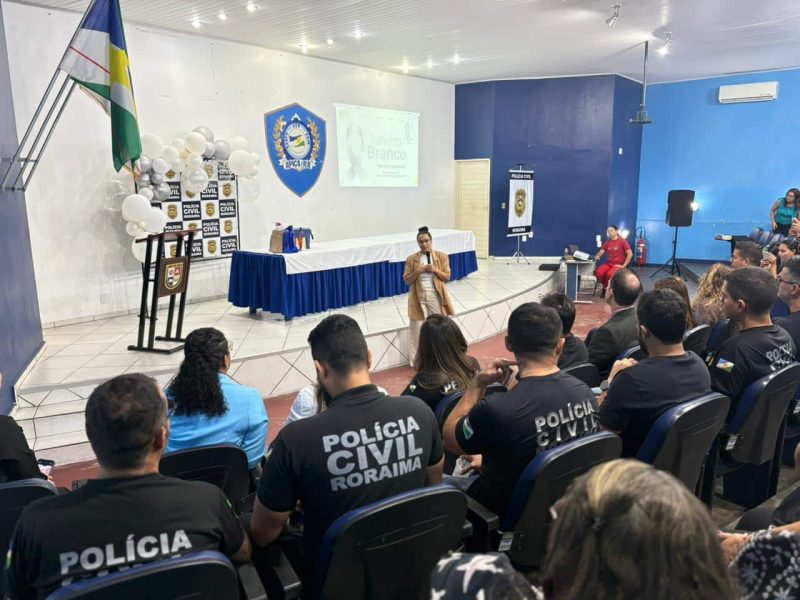 Policia Civil e Sesp promovem palestra com focona saude mental dos servidores Ascom PCRR 3