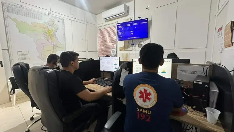 Samu passa a aceitar acionamento do 192 via internet em locais sem sinal de operadora Ascom Sesau 1