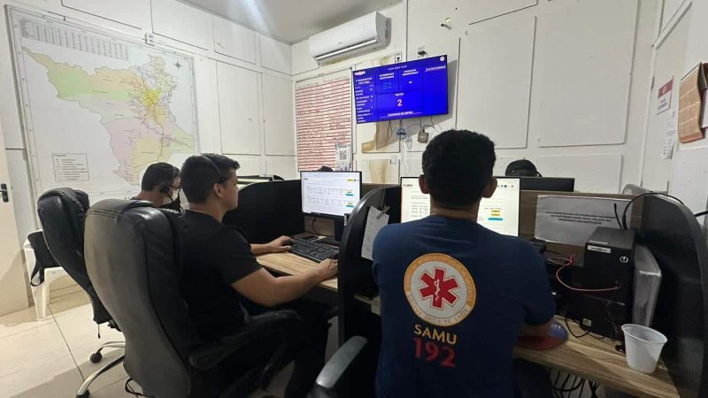 Samu passa a aceitar acionamento do 192 via internet em locais sem sinal de operadora Ascom Sesau 1