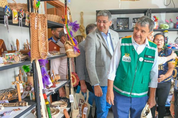 Setrabes apresenta programas de inclusao e qualificacao ao ministro Wellington Dias Stephane Queiroz