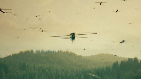 Veículos aéreos não tripulados sobrevoam a sede do governo venezuelano; militares disparam