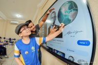 Telas interativas transformam aulas na Rede Municipal de Ensino 34 55114626236 2ffa14e460 c