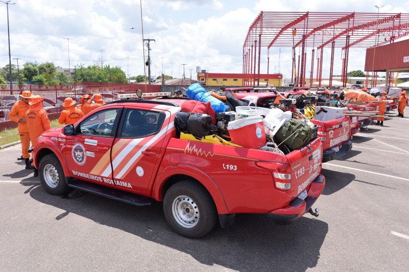 Defesa Civil de Roraima executa mais de 8 mil ações em três meses 1 Corpo de Bombeiros de Roraima inicia operacao com envio de equipes para postos de acao no interior N