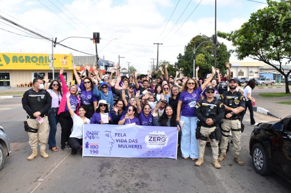 Governo de Roraima se une à campanha de proteção às mulheres 2 Governo de Roraima adere campanha de protecao as mulheres Ascom Setrabes 3
