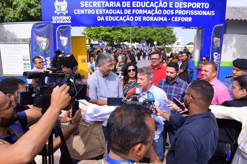 Governo de Roraima reinaugura Centro de Formação de Educadores 1 Governo de Roraima reinaugura Centro de Formacao dos Profissionais da Educacao Fernando Oliveira Sec