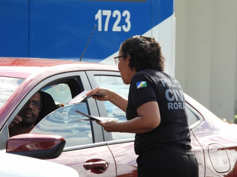 Policia Civil promove acao sobre violencia e importunacao sexual contra mulheres Ascom PCRR 1