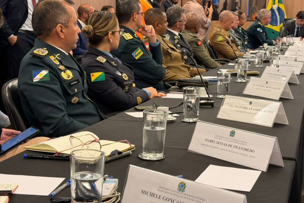 Policia Militar de Roraima participa de reuniao com novo ministro da Justica e Seguranca Publica Asc