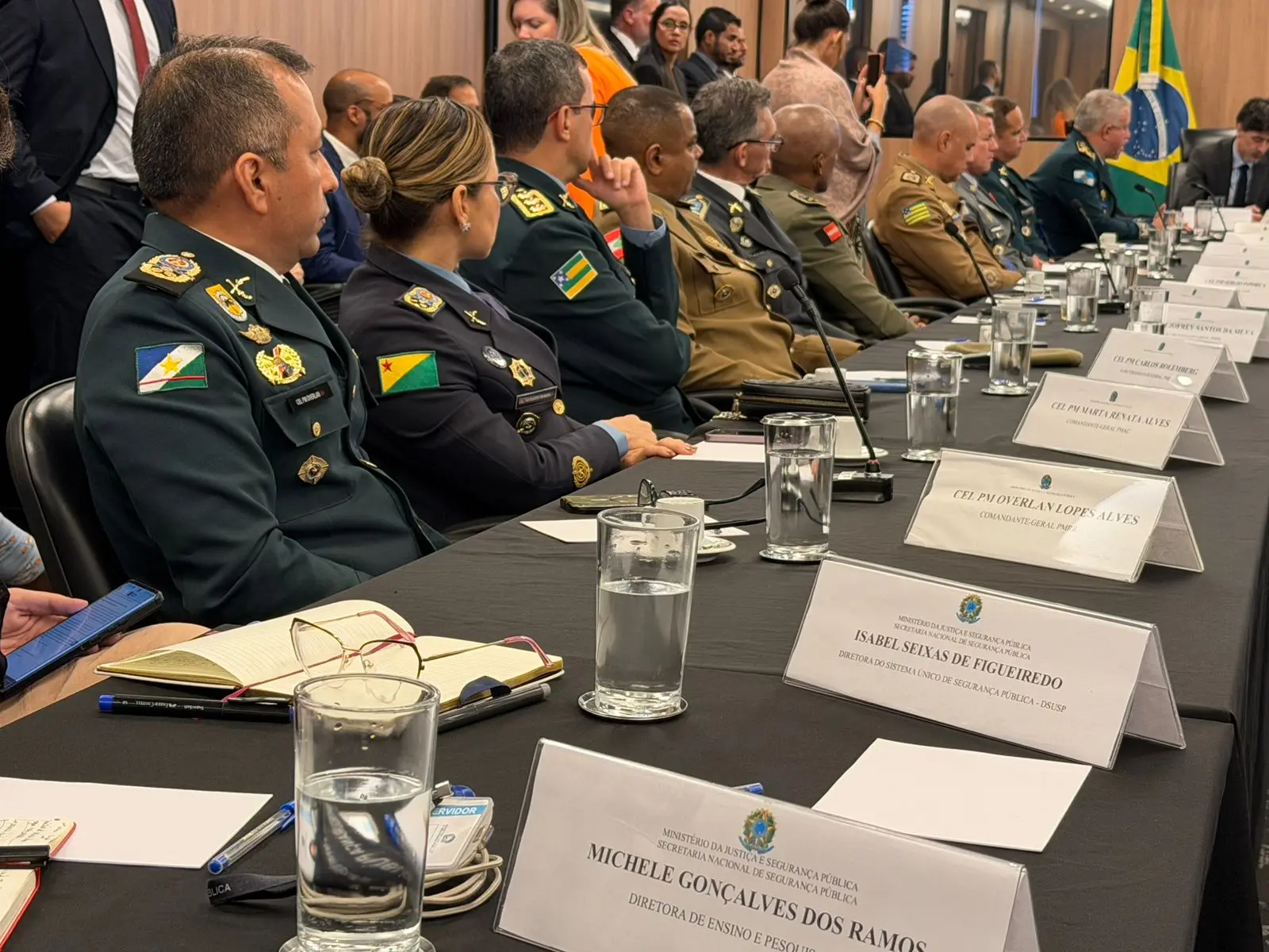 Policia Militar de Roraima participa de reuniao com novo ministro da Justica e Seguranca Publica Asc