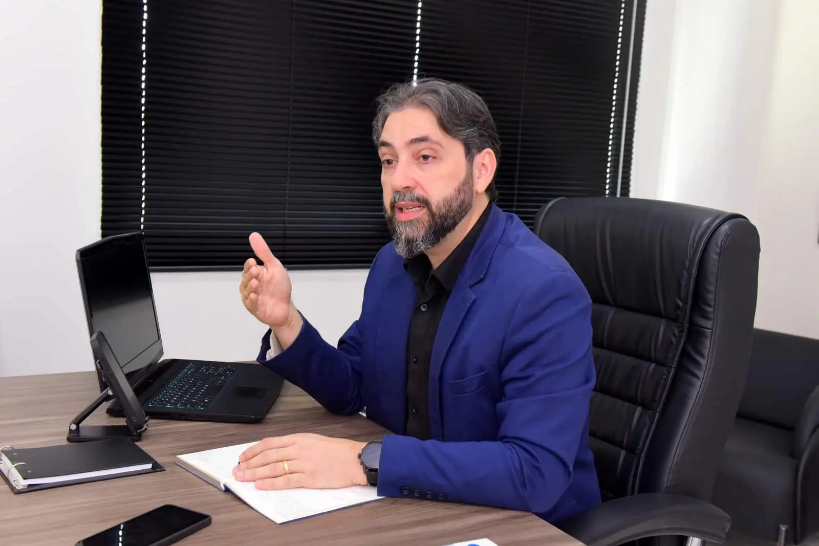 Rafael Alencar Presidente do Iper Fernando Oliveira Secom RR 2
