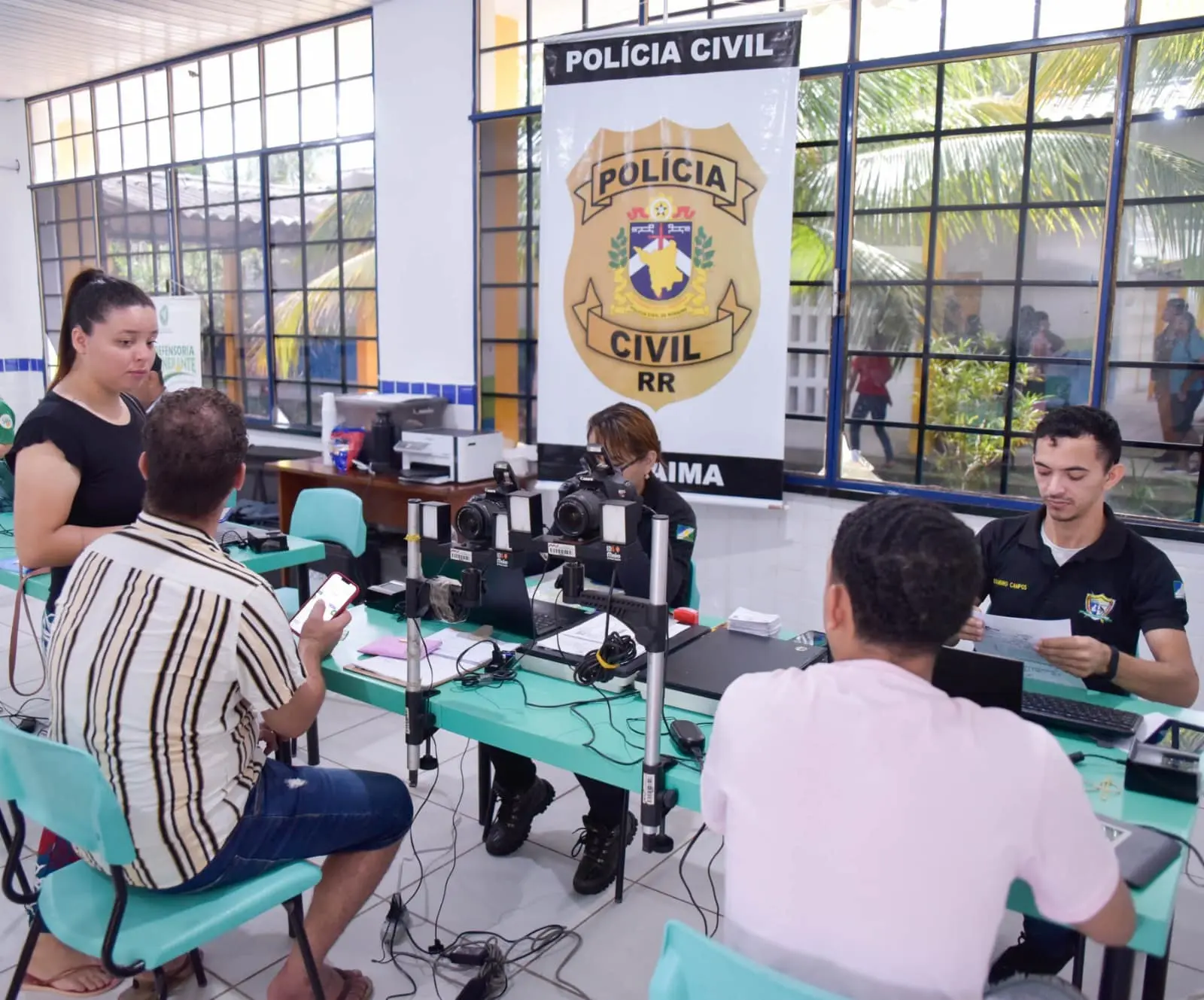 Atendimento durante acao do Governo Presente Neto Figueredo 2