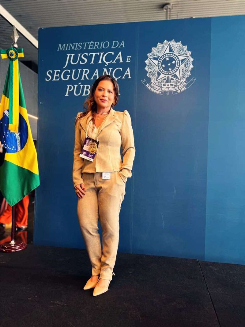 Polícia Civil de Roraima participa de seminário sobre combate à violência contra a mulher 1 Diretora do IML Marcela Campelo Ascom PCRR