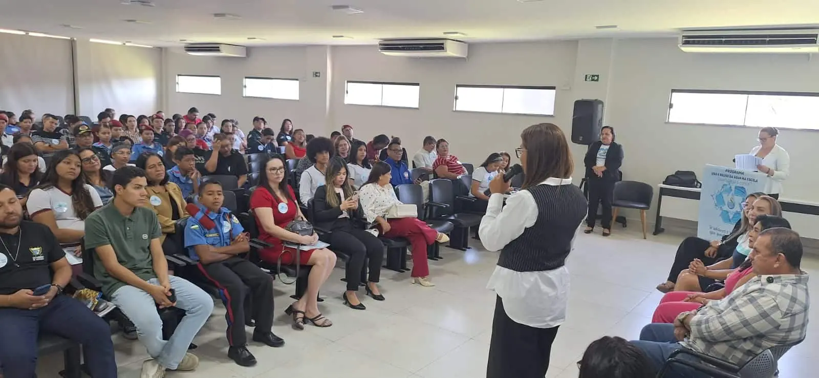 Governo retoma atividades de programa voltado ao consumo consciente da agua Ascom Seed 5