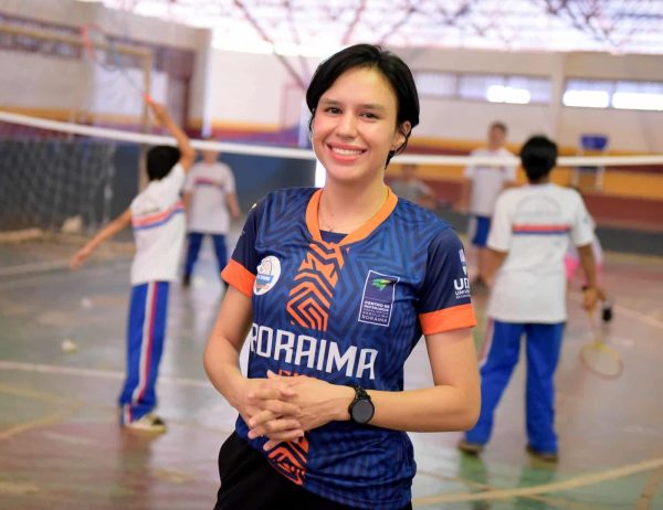 Raquel Maia e professora de parabadminton e fala da semente que Jerpa plantara Foto Fernando Olivei