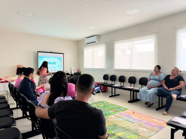 Maternidade realiza roda de diálogo e oferece rede de apoio às gestantes 3 TEM BEBE CHEGANDO HMI