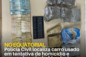 NO EQUATORIAL: Polícia Civil localiza carro usado em tentativa de homicídio e apreende mais de 6 kg de drogas durante diligências da DGH 10 policiacivilderoraima 1773532171 3852988943034319337 5532320805