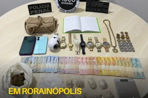 EM RORAINÓPOLIS: Forças de segurança prendem casal ligado à facção criminosa e apreendem drogas 10 policiacivilderoraima 1774113321 3857864588902073355 5532320805.webp
