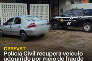 Polícia Civil recupera veículo adquirido por meio de fraude em Manaus 11 policiacivilderoraima 1774471716 3860870301203114345 5532320805