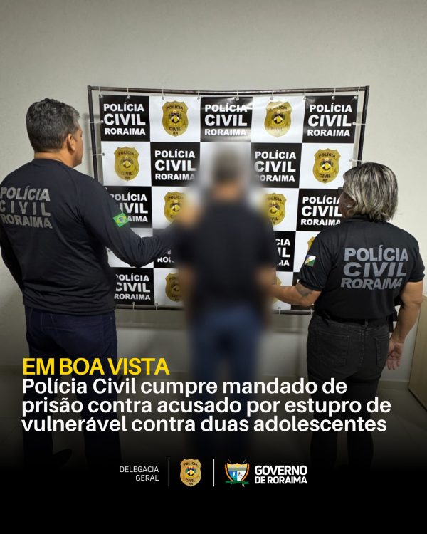 EM BOA VISTA: Polícia Civil prende investigado por violência repugnante contra ex-companheira e bebê no Sul do Estado 2 policiacivilderoraima 1774550969 3861534760024272080 5532320805