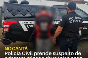 NO CANTÁ: Polícia Civil prende suspeito de estuprar criança de quatro anos 12 policiacivilderoraima 1774657578 3862428260693549340 5532320805