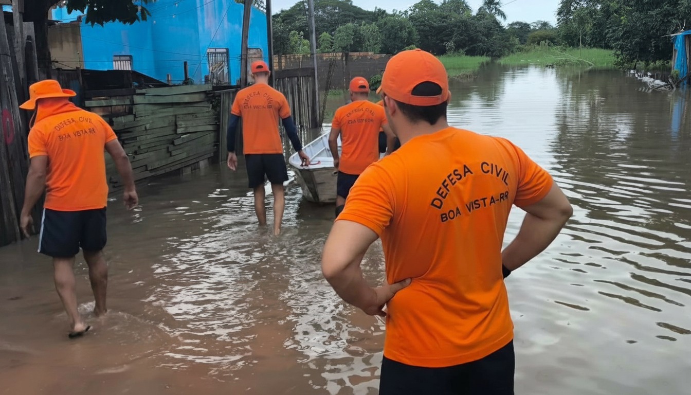 1780114864 779 Defesa Civil evacua familia de area de risco por enchente