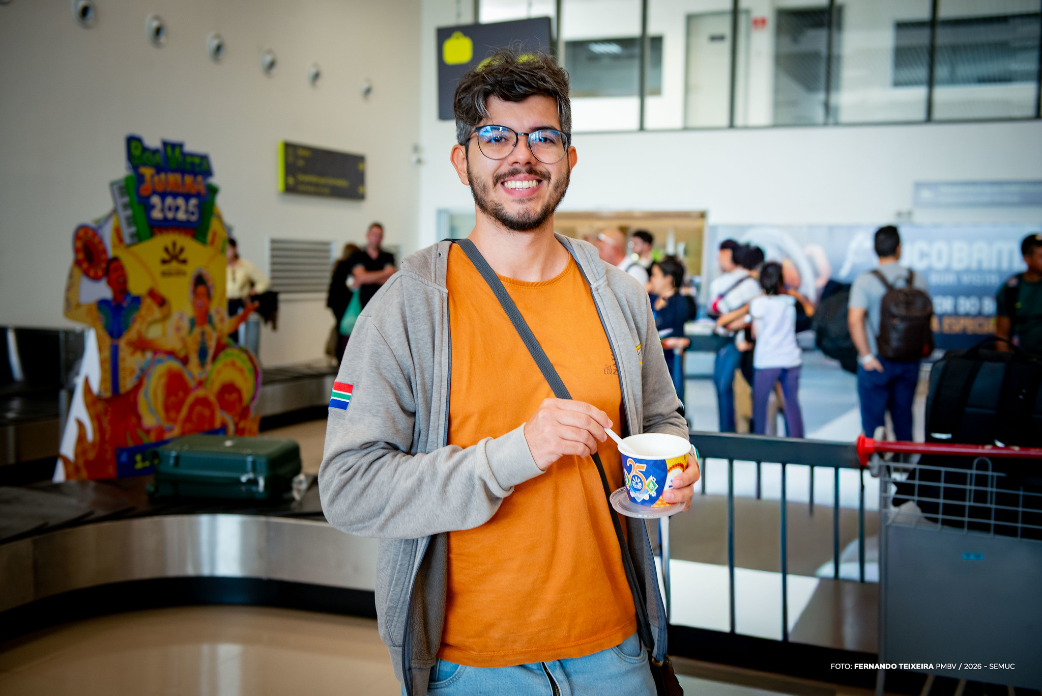 1781330233 812 Aeroporto de Boa Vista recebe passageiros com festa junina