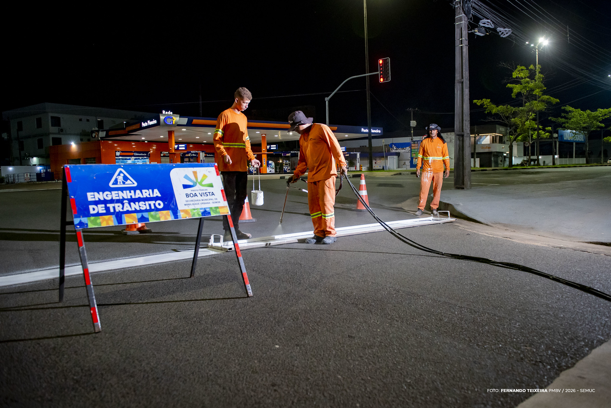 1784976196 596 Boa Vista intensifica revitalizacao noturna da sinalizacao horizontal