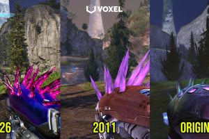 Confira uma comparação visual de Halo: Combat Evolved com as versões de 2001 e 2011 57 Confira uma comparação visual de Halo: Combat Evolved com as versões de 2001 e 2011