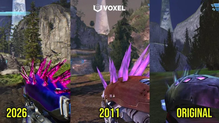 Confira uma comparação visual de Halo: Combat Evolved com as versões de 2001 e 2011