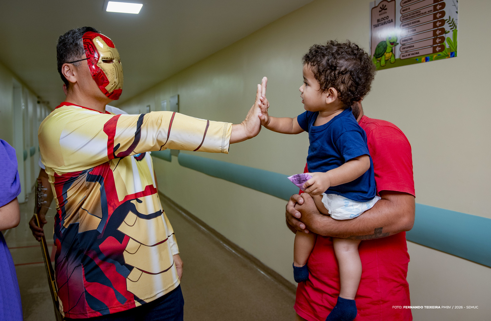 1786090035 100 Mes da Primeira Infancia leva alegria ao Hospital da Crianca