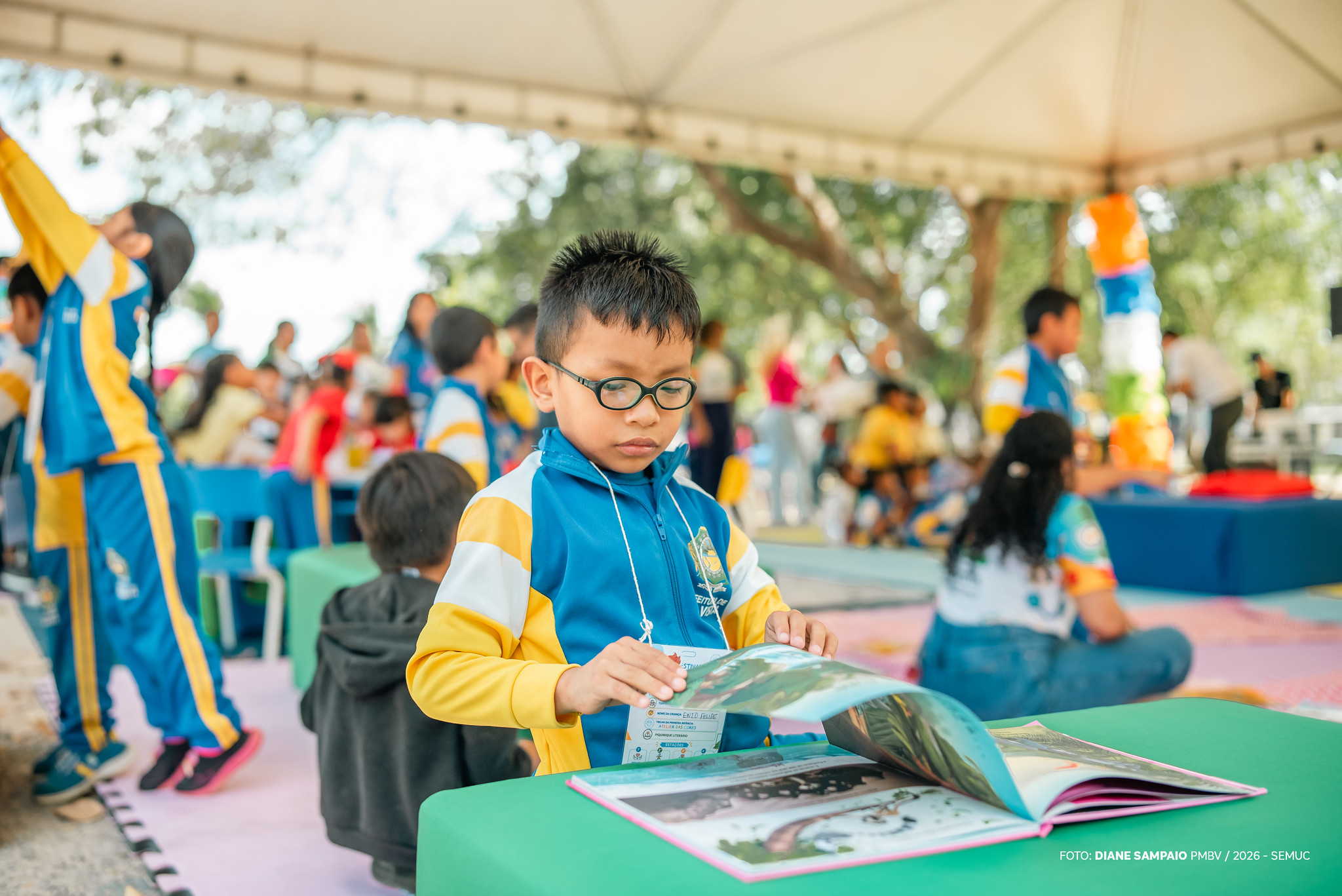 1787724776 216 150 alunos participam de Piquenique Literario no Bosque dos Papagaios