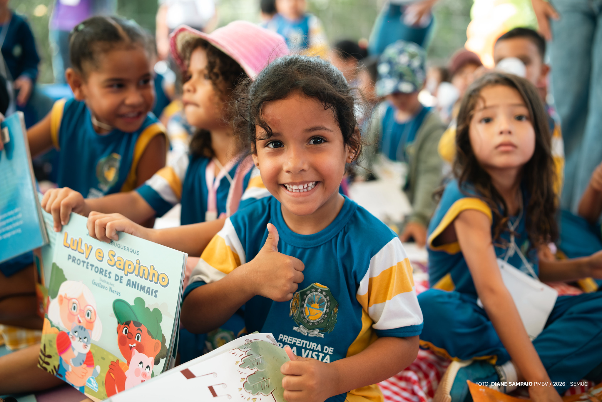 1787724776 67 150 alunos participam de Piquenique Literario no Bosque dos Papagaios