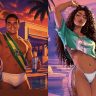 Flávio Bolsonaro publica vídeo gerado por IA em que aparece de sunga com estética de GTA VI