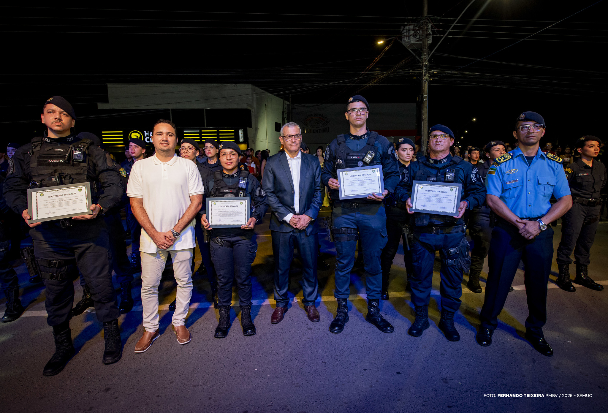 Formatura de 157 guardas da GCM reforca seguranca municipal