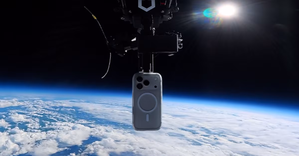 Direto da estratosfera: iPhone 17 Pro sobrevive à queda de 30 km de altitude e estabelece novo recorde