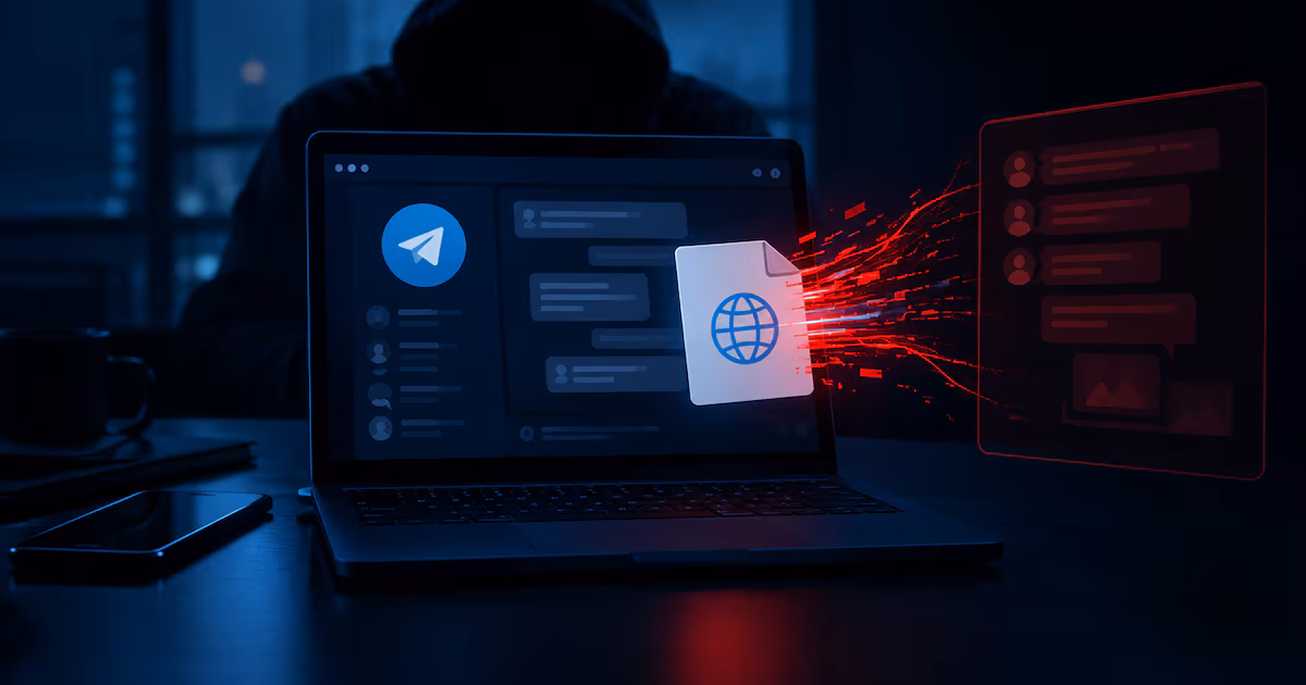 Vulnerabilidade no Telegram Desktop permite que arquivos exportados revelem o histórico de conversas